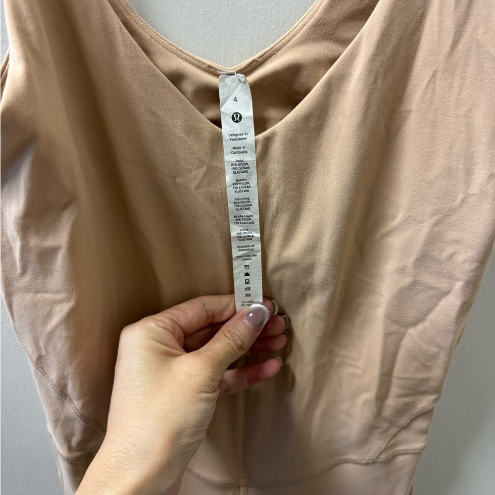 LULULEMON ALIGN BODYSUIT 25” SIZE 4 - Picture 3 of 5